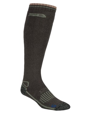 Mens Extra Long Knee High Wool Blend Thermal Boot Socks for Wellies
