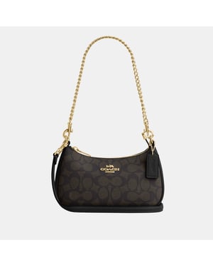 Teri Mini Crossbody in Signature Canvas