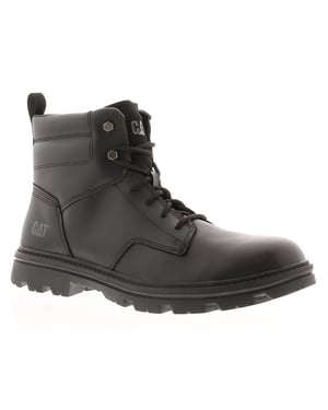Caterpillar Heren Smart Boots Practitioner mid Leren Veterschoenen zwart