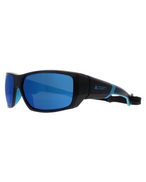 Cairn Sport Unisex Matte Black Azure Flash Blue Mirrored Hydrophobic Skim