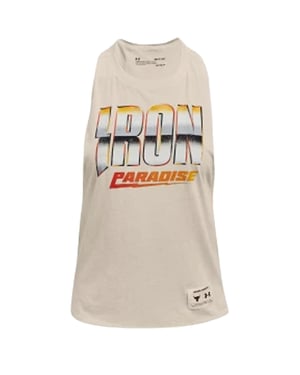 Under Armour Project Rock Iron Tank Top för kvinnor
