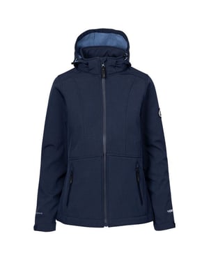 Trespass Womens/Ladies Christine DLX Soft Shell Jacket (Navy Marl)