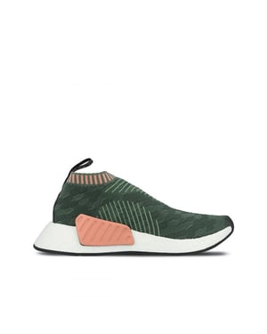 Adidas NMD CS2 Primeknit Green Damskor - Träningsskor