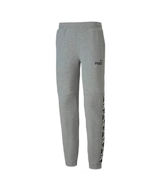 Puma Stretch Midjebyxa Ljusgrå Träningsbyxor för herrar 582805 03
