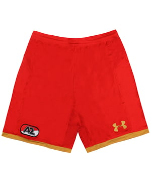Under Armour AZ Alkmaar Rood Fitted Heren Away Voetbalshort 1294987 601