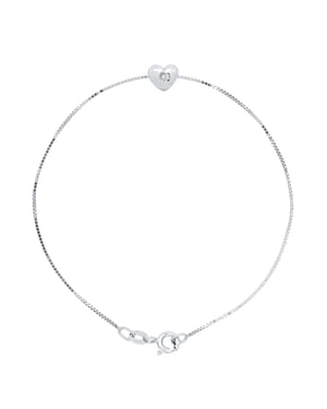 DIADEMA - Armband - Hjärta - Äkta diamant