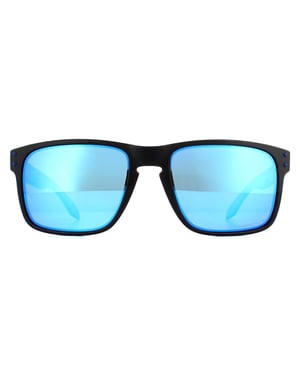 Oakley Zonnebril Holbrook OO9102-H0 Mat Zwart Prizmatic Prizm Sapphire Gepolariseerd