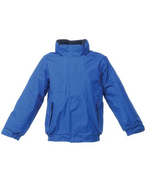 Regatta Kids Unisex Thermoguard Fleece Lined Dover Jacket (Winddicht & Waterdicht) (Royal/Navy)