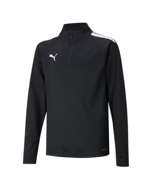 PUMA teamLIGA Quarter-Zip Youth Football Top