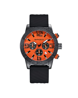 Breed Double Agent Chronograaf Horloge met Datum