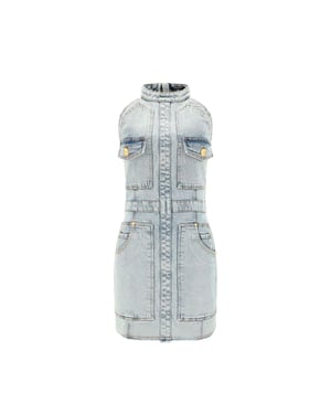 Balmain denim mini-jurk