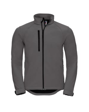 Russell Heren waterbestendig & winddicht Softshell-jasje (Titanium)