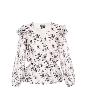 Dreimaster Blouse Dames wit