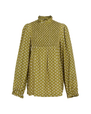 Regatta Dames/Dames Orla Kiely Clover Winter Blouse (Olijf)