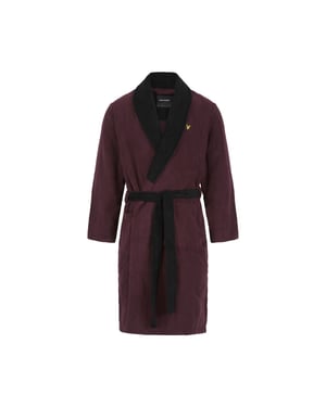 Adrian Bathrobe With Gifting Ribbon Wine Tasting - Jet Back