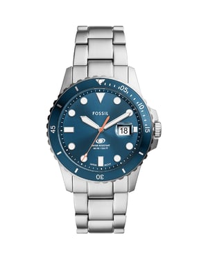 Fossil Fossil Blue Heren Horloge Zilverkleurig FS6050