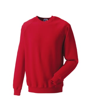 Russell Klassiek uniseks Sweatshirt voor volwassenen (Klassiek rood)