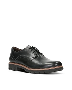 Clarks Batcombe Hall Mens Black Shoes