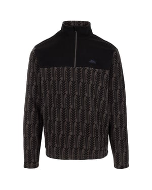 Trespass Heren Embleton AT100 Fleece Top (Stormgrijs)