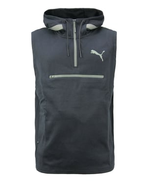 Puma Evo SL Sleeveless Mens Hoodie Jumper Activewear Black 574519 06 A58D