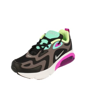 Nike Air Max 200 Gs Zwarte Sneakers