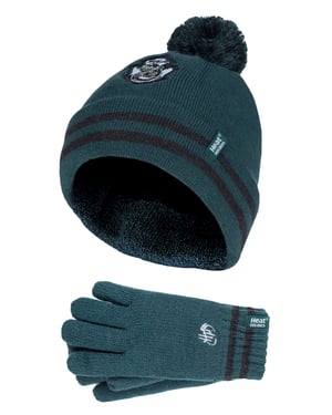 Heat Holders Harry Potter Muts & Handschoenen Set voor kinderen - Zwadderich