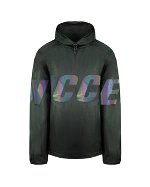 Nicce Pullover Lange Mouw Zwart Heren Reflecterende Dennen Poncho 201 1 01 04 0088