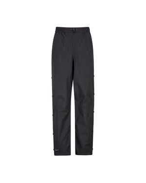 Mountain Warehouse Dames/Dames Downpour Waterdichte Broek (Zwart)