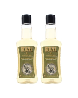 Reuzel 3-In-1 Tea Tree Shampoo 350ml x 2