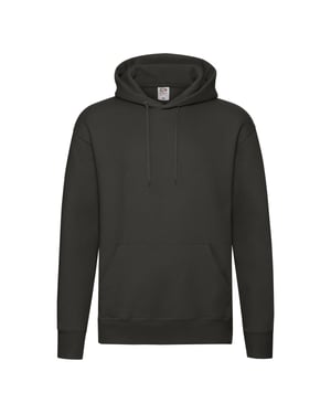 Fruit of the Loom Heren Premium Hoodie (Houtskool)