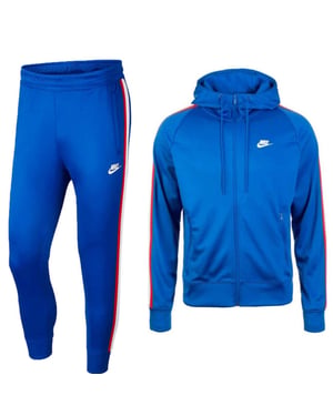 Nike Tribute Poly trainingspak voor heren in blauw