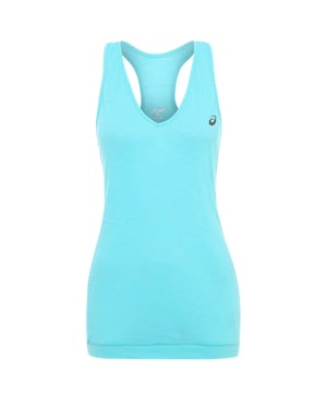 Asics Motion Dry FuzeX Womens Blue Vest
