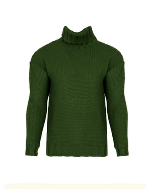 La Haine Inside Us Pullover Turtleneck Herr Grön