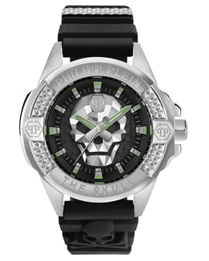 Philipp Plein The $kull Heren Horloge Zwart PWAAA0121