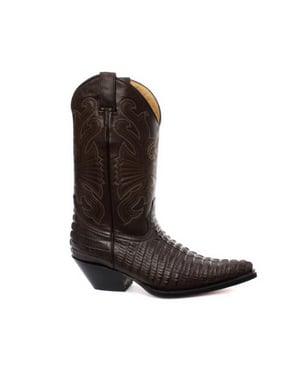 Grinders Brown Leather Western Cowboy Boots – Carolina