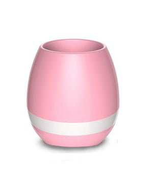 Debonair Music Flower Pot Speaker Pink