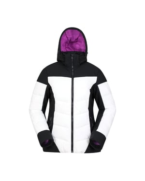 Mountain Warehouse Dames/Dames Resort RECCO gewatteerde ski-jas (Zwart)
