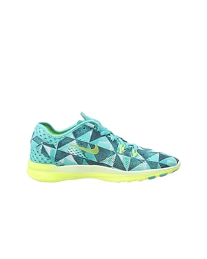 Nike Free 5.0 TR Fit PRT Lace Up Blue Synthetic Damtränare 704695 402
