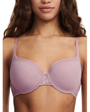 Olivia Covering T-Shirt Bra Purple