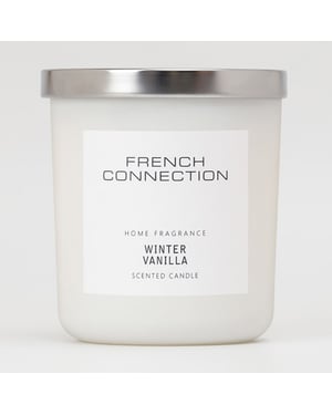 French Connection White Collection Winter Vanilla Candle 245g