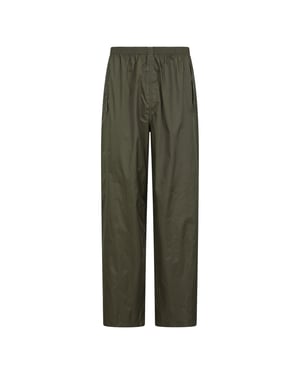 Mountain Warehouse Heren Pakka waterdichte overbroek (Donkere Khaki)