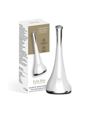 Magnetic Micro-current LED Eye Massager Device