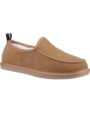Hush Puppies Charles Suede Men's Tan Slippers