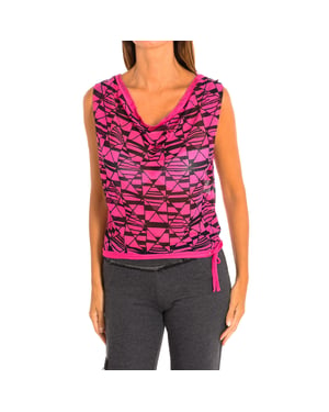 Kortärmad sport t-shirt i mesh för kvinnor Z1T00669