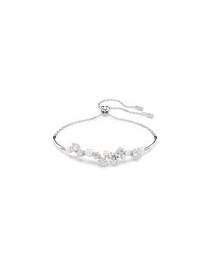 Swarovski 'Constella Bars' Dames Basismetaal Armband - Zilver 5705618