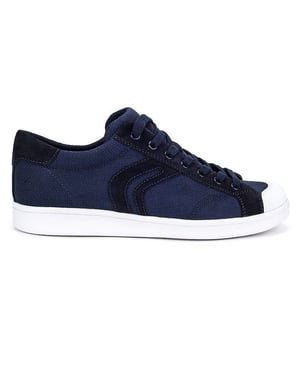 Geox Warrens Mens Navy Trainers