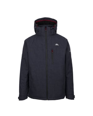 Trespass Mens Fyfinn Vadderad Vattentät Jacka (Navy Marl)