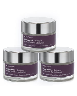 3x Snake Venom + Collagen Wrinkle Filler Day Moisturiser 50ml