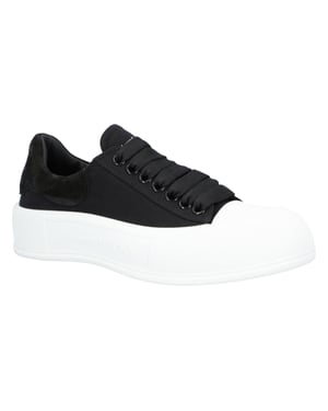 Alexander McQueen Plimsoll in zwart