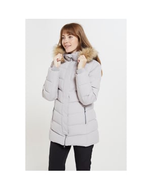 Mountain Warehouse Dames/Dames Isla II Lange Donzen Jas (Beige)